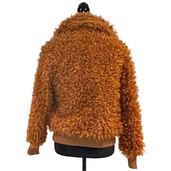 Wild Fable Brown Teddy Jacket - Picture 3 of 8